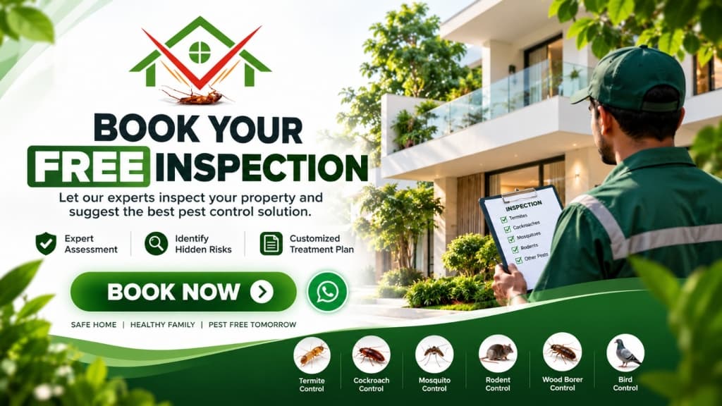 Book Your Free Inspection — Vansh Pest Control